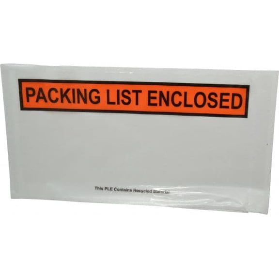 Pack of (1,000) 10" Long x 5-1/2" Wide, Envelopes