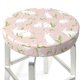 thumbnail image 3 of Balery Rabbit Fundas de asiento para taburete de bar redondo de tela de terciopelo ajustables que protegen de arañazos y manchas para sillas de 14 a 17 pulgadas.-13 inch, 3 of 7
