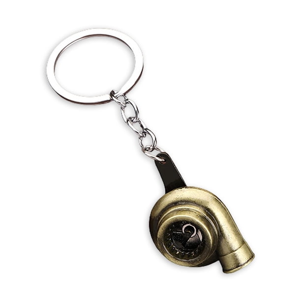 Sonducket LLavero de exterior impermeable para llaves de automóvil, anillo personalizable, adornos dinámicos portátiles, accesorios de luz en blanco Accesorios de disfraces Latón antiguo Sonducket AP014090-01