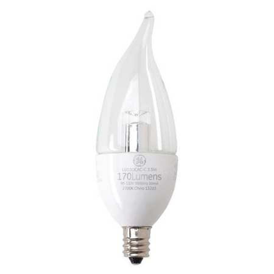 100 Chicago Miniature Lamp Co 7C7/120V C7 120V 7W Candelabra Light Bulb Lot 