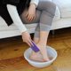 thumbnail image 3 of Botao Exfoliante de pies Herramienta de pedicura Removedor de callos Limpiador de piel (5 piezas, púrpura), 3 of 5