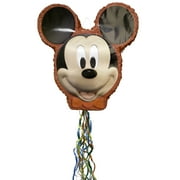 Mickey Mouse Pinata, Pull String, 19.5in x 18.25in