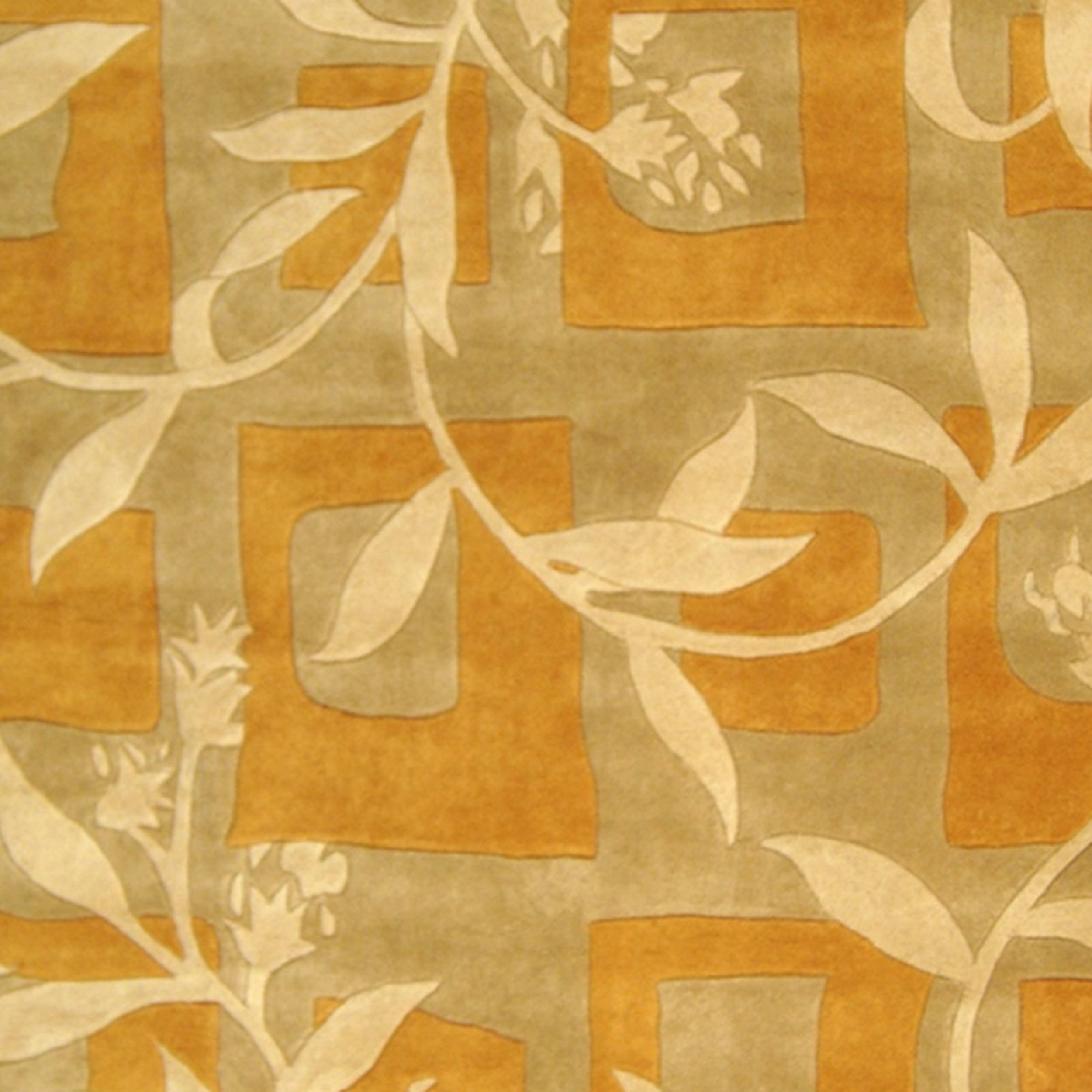 SAFAVIEH Rodeo Drive Fiber Floral Wool Area Rug, Multi, 7'6" x 9'6"