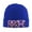 Blue, variant on Purple Camouflage Winter Beanie Hats for Men Women Warm Cozy Knitted Cuffed Skull Cap Navy Blue