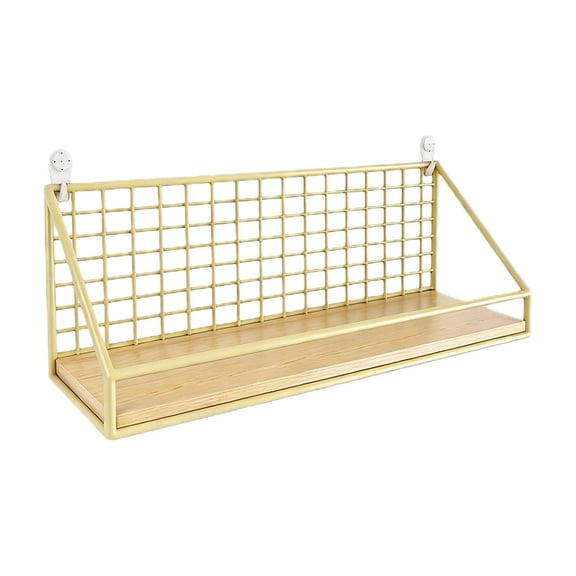 Non Perforated Wall Shelves for Storage Hanging Baskets Bedroom Wall Partitions Wall Mounted Shelves