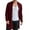 Wine Red, variant on COOFANDY Men's Long Ruffle Cardigan Shawl Collar Open Front Light Drape Cape Coat with Pockets