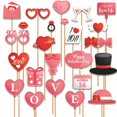 thumbnail image 1 of 25 Pieces Valentine's Day Decorations Valentine's Day Photo Booth Props, 1 of 5