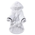 thumbnail image 4 of Soft Quick Drying Pet Pajama With Hood Thickened Luxury Soft Cotton Hooded Bathrobe Super Absorbent Dog Bath Towel Pet Nightwear ShopWise Round, 4 of 10