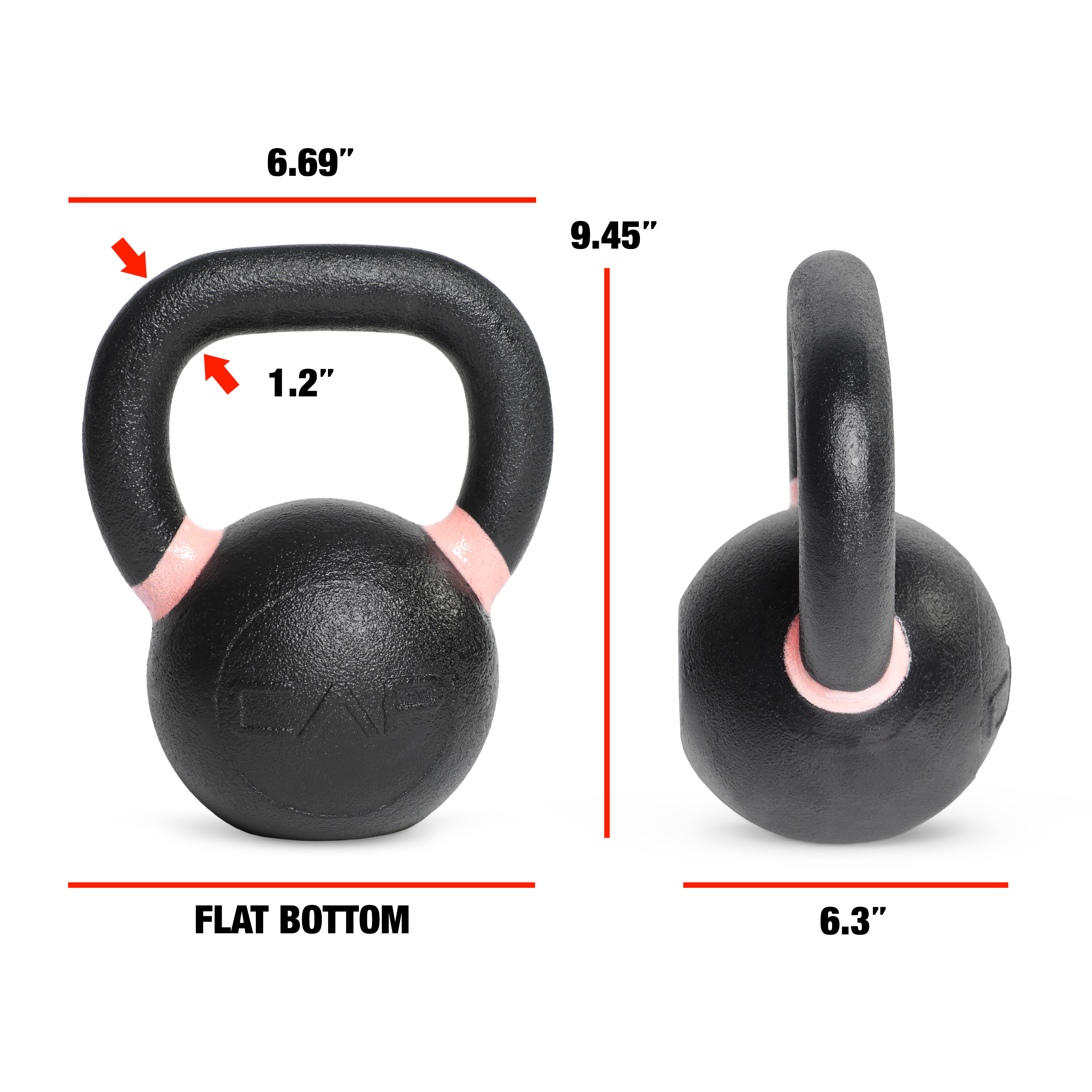 CAP Barbell Competition Weight Kettlebell 18 lb photo 2