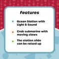 thumbnail image 4 of Kid Connection Ocean Adventure Playset with Light & Sound, 22 Pieces, Toddler Toys, 4 of 9