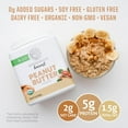 thumbnail image 5 of Sunwarrior Peanut Butter Powder | All Natural Peanut Butter Powder Reduced Fat No Sugar Added Low Calories Low Fat Non GMO Soy Free Gluten Free Peanut Flour | 500g tub Organic Harvest, 5 of 7
