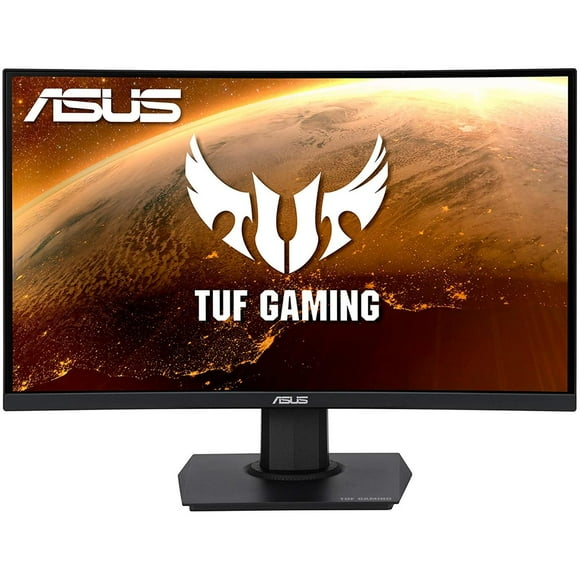 Monitor Gamer Curvo 23.6 ASUS TUF Gaming VG24VQE 1ms 165Hz Full HD VA LED HDMI DP FreeSync negro Asus VG24VQE