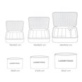 thumbnail image 5 of Juego de 6 bolsas de almacenamiento de viaje, 5 of 5