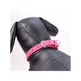 thumbnail image 4 of Pet Dog Leather Rhinestones Bow Knot Collar Crystals Bling Diamonds for Small Medium Large Dogs, 4 of 5