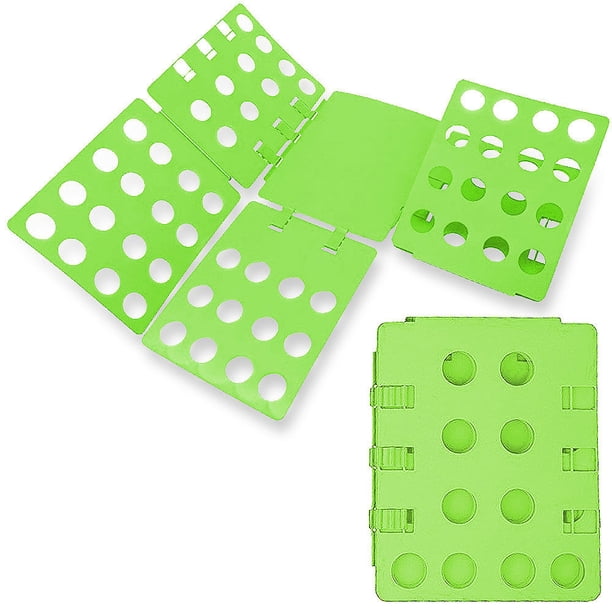 Wyzworks Adjustable Adult Magic Fast Folder Clothes T Shirts Folding Board Green Walmart Com Walmart Com