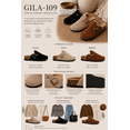 thumbnail image 5 of Women's Faux Suede Clog Mules – Whipstitch Buckle Slip-On Clogs, 5 of 8