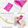 thumbnail image 4 of 10 Pcs Silk Jewelry Pouch with Zipper 4"×5" Chinese Silk Pouches Travel Jewelry Pouch Small Zippered Jewelry Pouches Asian Jewelry Pouch for Traveling Jewelry Wedding Gift Package 1Set, 4 of 6