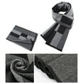 thumbnail image 4 of Scarf for Men Classic Color Block Thermal Warm Fall Winter Scarves, 4 of 4