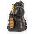 thumbnail image 3 of Hi-Line Gifts Bear Family Holding Welcome Sign Outdoor Garden Statue - 14.5" - Black, 3 of 6