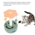 thumbnail image 4 of Cat Scratcher Tree, Compact Sisal Cat Scratching Post with Diverse Design, Durable Material and Space Saving, 25x25x35.5cm Base Size, Cat Climbing Frame for Kittens and Cats Indoor, 4 of 7