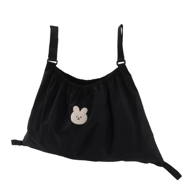 Stroller Bag Organizer, Stroller Organizers Tear Resistant Reusable Elastic For Wallet Little Bear,Little Bunny