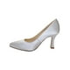 thumbnail image 3 of ZAPATILLA DE VESTIR LEON MUJER BLANCO SATIN 4908 LEON  4908p, 3 of 4