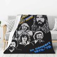thumbnail image 2 of Bobs Music Seger Flannel Blanket Air Conditioning Blanket Nap Blanket Sofa Throw Blanket Throw Blankets 80"X60", 2 of 6