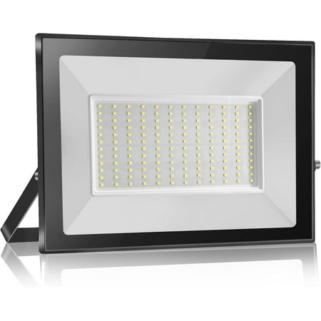 

150W Projecteur À Led 15000Lm 6000K Lampe Led Extérieur Spot Led Extérieur Ip65 Étanche Applique Murale Réflecteur Eclairage De Sécurité Pour Allée Jardin Atelier Cour Portes Garage Couloir