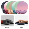 Hand Support Mouse Mousepad Non-slip Hand Wrist Rest Support Mat Ergonomic Pad Silicone ...