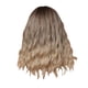 thumbnail image 1 of A en otoño Teñido de color marrón Largo hasta los hombros Cabello rizado pequeño Peluca de seda para mujer resistente a altas temperaturas Adecuada para uso diario Cosplay 50 cm/20 pulgadas, 1 of 8