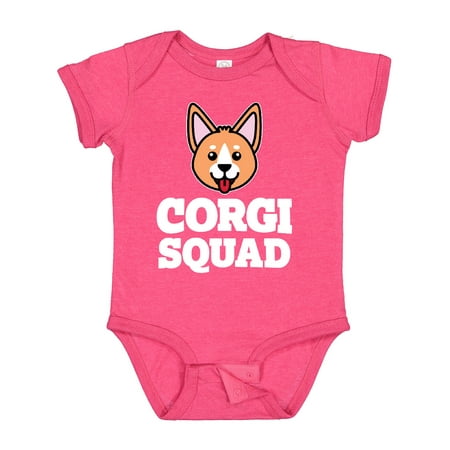 

Inktastic Dog Corgi Squad Boys or Girls Baby Bodysuit