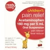 Ready In Case Children's Pain & Fever Acetaminophen 160 mg per 5 mL Oral Suspension, Cherry Flavor, 4 oz