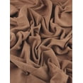 thumbnail image 5 of Meet MILK Neva Tencel Lyocell Cotton Rib Stretch Knit Fabric Brown - per yard, 5 of 6