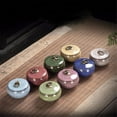 thumbnail image 3 of Creative Crack Ceramic Mini Tea Caddy Household Portable Storage Jar with Lid Cosmetic Jewelry Storage Box Gift Home Decoration, 3 of 6