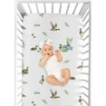 thumbnail image 6 of Sweet Jojo Designs Watercolor Mallard Ducks Boy, Girl, Unisex/Gender Neutral Fitted Crib Sheet, 6 of 6