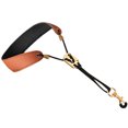 thumbnail image 2 of SHISUYAN Leather Saxophone Neck Strap Tenor Alto Soprano Saxophone Strap for Replacement, 2 of 8