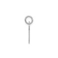 thumbnail image 4 of Sterling Silver Rhodium-Plated Script Letter G Initial Charm, 4 of 4