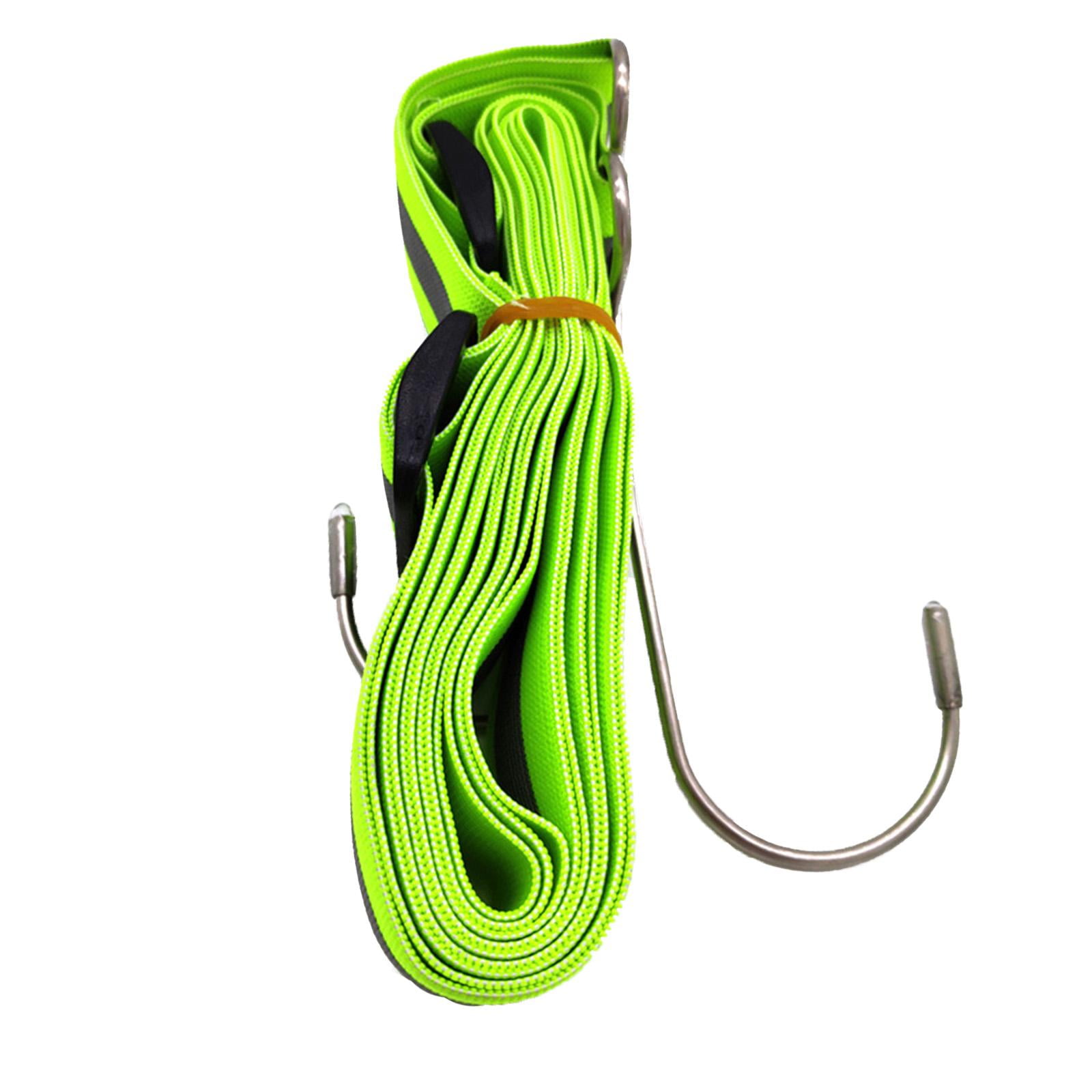 funtasica Car Cover Strap Wind Protector, Elastic Windproof Rope, Versatile, Universal Outdoor Bungee Cord Adjustable for Boat Sedan 3m