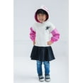thumbnail image 4 of Marvel Spider-Man Spider-Gwen Ghost Spider Little Girls Fleece Skater Dress White 6, 4 of 5