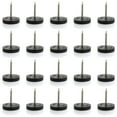 thumbnail image 4 of Clispeed 40Pcs White Furniture Tacks Nail-on Slider Pads Noise Proof Floor Protectors, 4 of 7