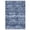 blue, variant on Area Rug 5 x 7 Modern Geometric Floor Mat with Non-Slip Backing, Temporary Marble Throw Rug, Machine Washable Soft Low Pile Accent Carpet for Living Room, Bedroom, Office, Black Gray
