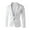 White-A, variant on Penkiiy Men's Plaid lapel Long-Sleeved Business Casual Suit Blazer Jackets Lightweight Sports Coats One Button Red Clearance