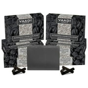 Vaadi Herbals Pvt Ltd Super Value Pack Of 6 Activated Charcoal Soap (6 X 75 Gms) 75 g