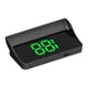 thumbnail image 3 of Medidor de velocidad HUD CUTICAT Pantalla digital odómetro de velocidad tiempo velocímetro moderno multifuncional verde, 3 of 8