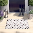 thumbnail image 2 of White Cow Head Pattern Flannel Non Slip Door Rugs,Washable Door Mats Indoor,Decorative Door Mats,Dirt-Resistant and Absorbent Doormat for Entrance,Bedroom,Kitchen,Bathroom,23.5x16in(60x40cm), 2 of 5