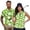 Green Golf, variant on KUIFORTI Colorful Daisy Matching Couple Tennis Shirts Quarter Zip Matching Golf Shirts for Couple Mens Shirts Casual for Golf,Tennis,Hiking,Running,Gym Moisture Wicking