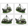 thumbnail image 3 of Aquarium Plastic Plants For Tank Decorations Artificial Water Grass Coconut Tree, 3 of 5