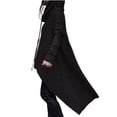 thumbnail image 4 of Heliisoer Chandails en Molleton Asymétriques Longs pour Femmes Grande Taille avec Capuche Fermeture Éclair Hauts Unis, 4 of 9