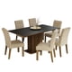 thumbnail image 1 of Juego de Comedor com Mesa y 6 Sillas Madesa Hanna MNI, 1 of 11