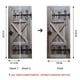thumbnail image 3 of (95x215cmI)Door Sticker Trompe l'oeil Effect 3D Interior PVC Wall Stickers for Decoration Wall Living Room Kitchen Bedroom Bathroom Wallpaper, 3 of 5